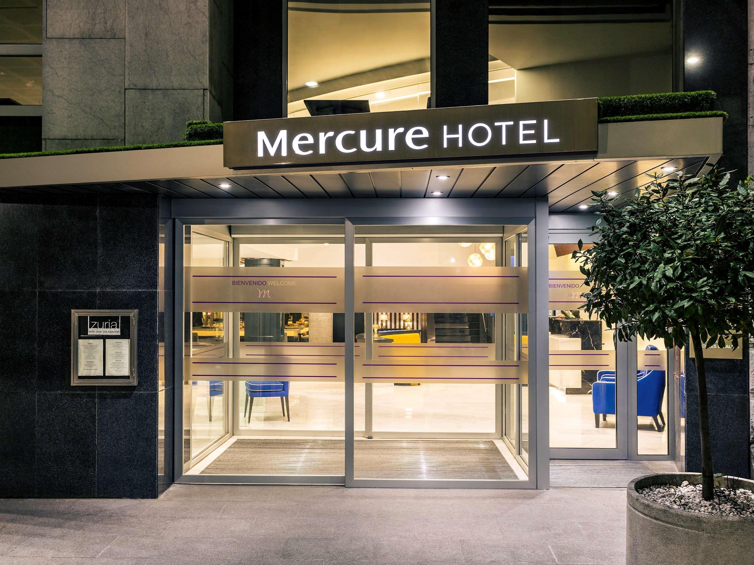 Hotel Mercure Jardines De Albia Bilbau Exterior foto