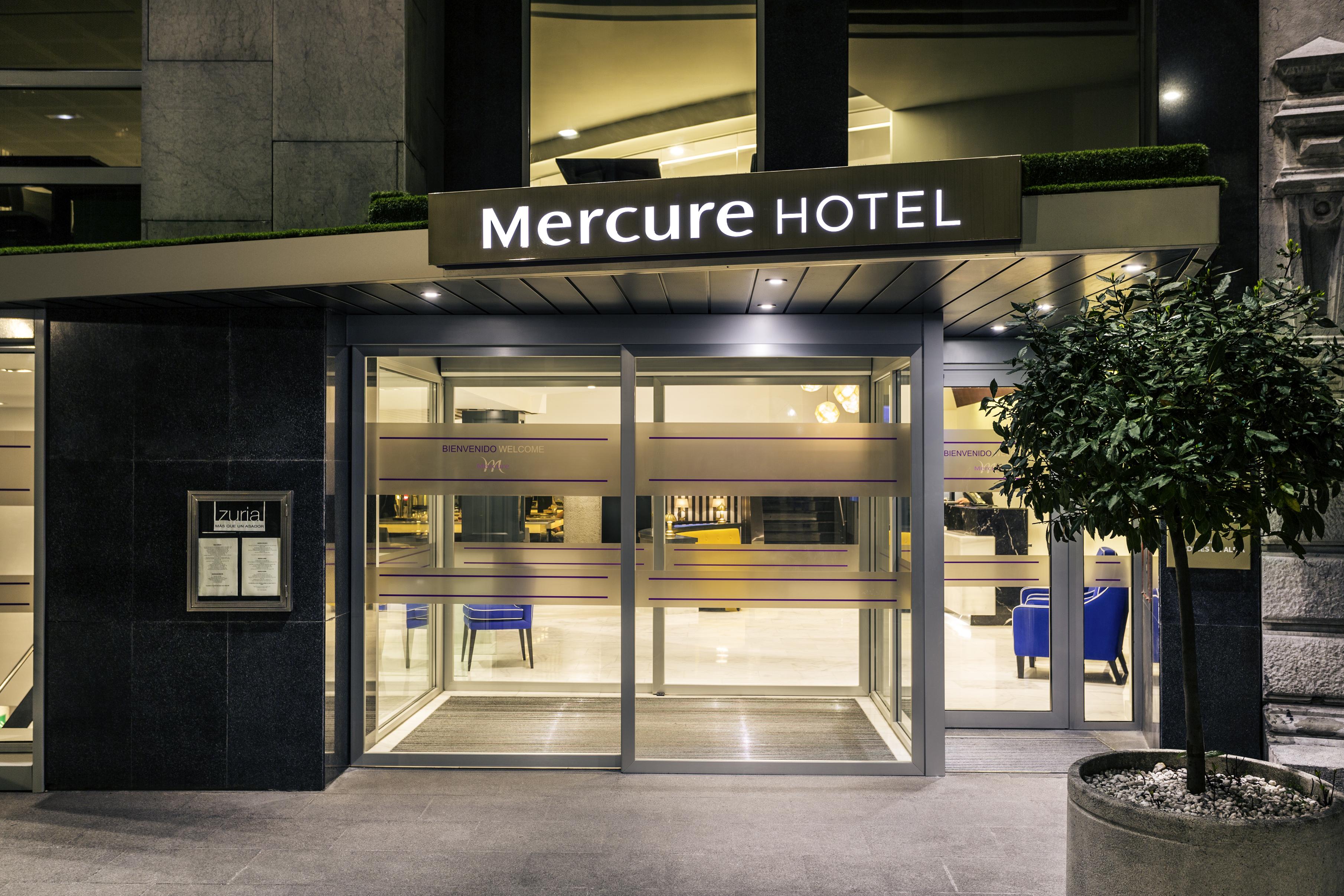 Hotel Mercure Jardines De Albia Bilbau Exterior foto